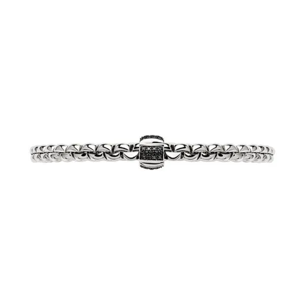 FOPE Eka Flex'It Mens White Gold Diamond Bracelet Size XL Image 2 La Mine d'Or Moncton, NB