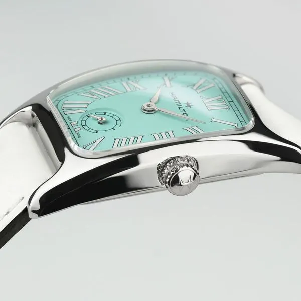 Hamilton American Classic Boulton M Quartz Blue-Green Dial Image 4 La Mine d'Or Moncton, NB