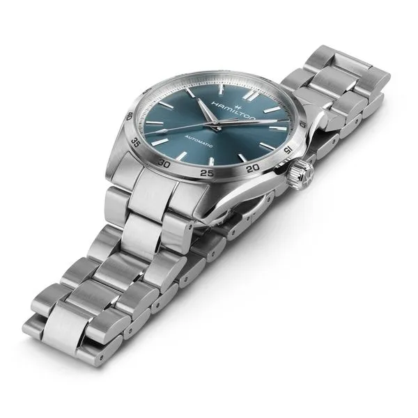 Hamilton Jazzmaster Performer Automatic Dusty Blue Dial Image 2 La Mine d'Or Moncton, NB