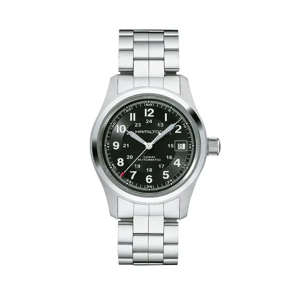 Hamilton Khaki Field Automatic Watch Black Dial 38mm La Mine d'Or Moncton, NB