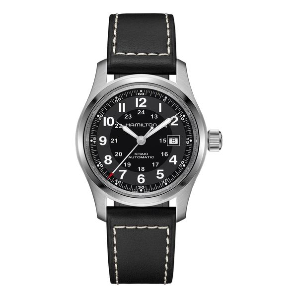 Hamilton Khaki Field Automatic Watch Black Dial 42mm 192756 La
