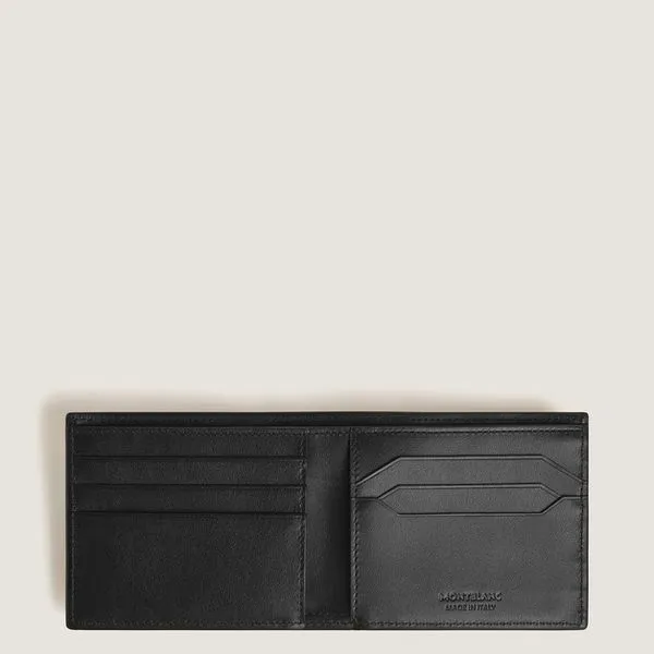 Montblanc Extreme 3.0 Black Leather Wallet 6cc Image 5 La Mine d'Or Moncton, NB