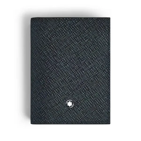 Montblanc Sartorial Blue Black Card Holder 4cc La Mine d'Or Moncton, NB