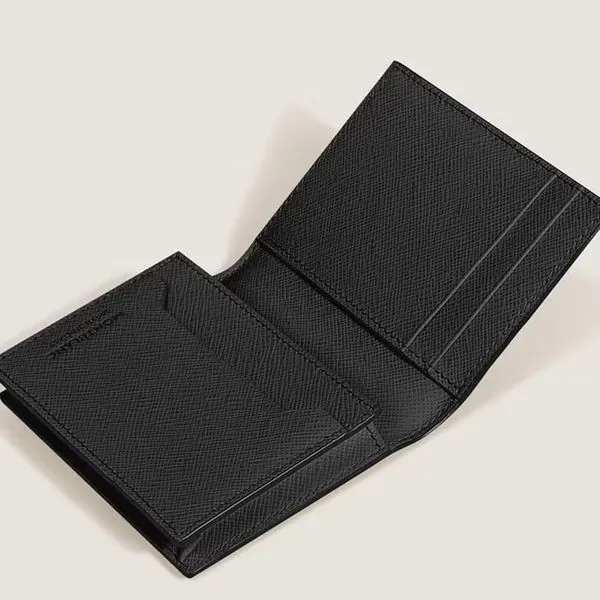 Montblanc Sartorial Blue Black Card Holder 4cc Image 3 La Mine d'Or Moncton, NB