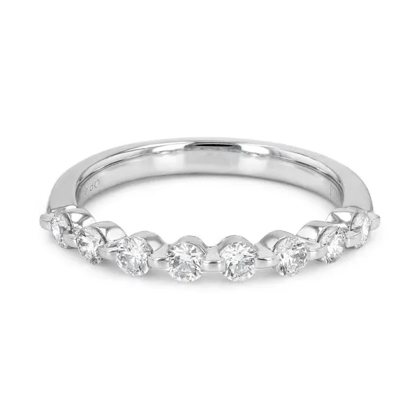 0.50tw Always Single Shared Claw Platinum Diamond Band La Mine d'Or Moncton, NB