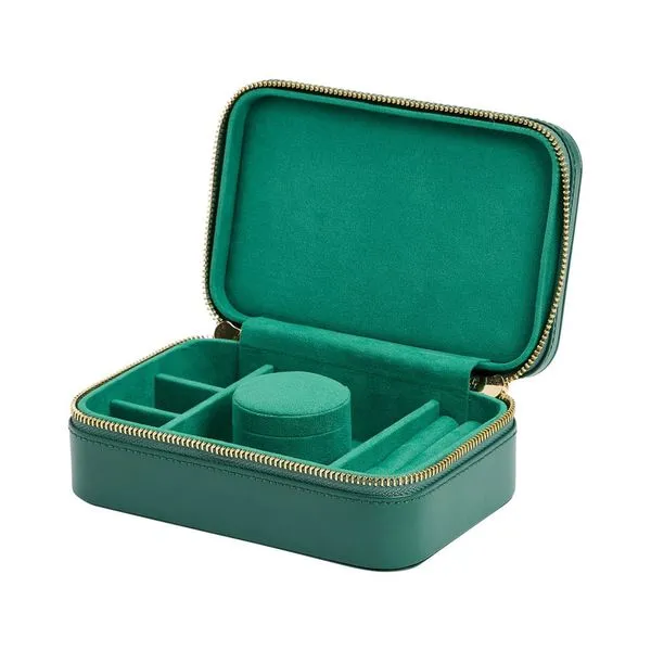 WOLF Sophia Travel Zip Case Forest Green Image 3 La Mine d'Or Moncton, NB