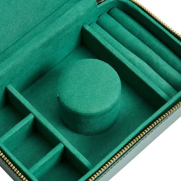 WOLF Sophia Travel Zip Case Forest Green Image 4 La Mine d'Or Moncton, NB