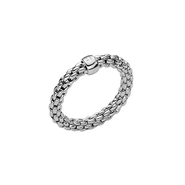 FOPE Essentials Flex'it White Gold Ring Size M La Mine d'Or Moncton, NB