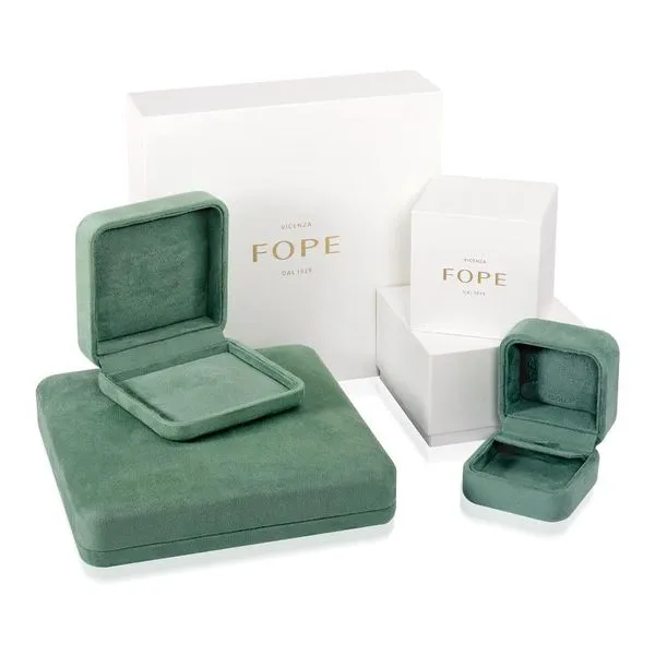 FOPE Souls Collection White Gold Emerald Ring Size M Image 5 La Mine d'Or Moncton, NB