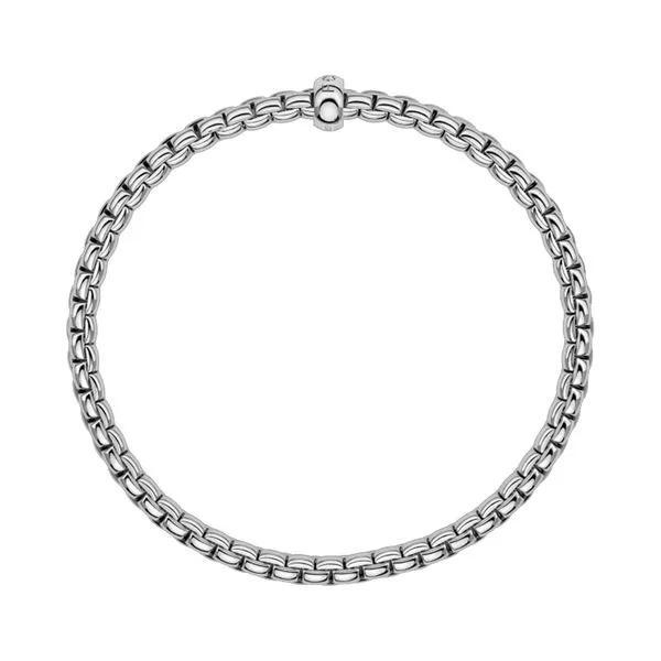 FOPE Eka Flex'it White Gold Diamond Bracelet, Size M Image 3 La Mine d'Or Moncton, NB