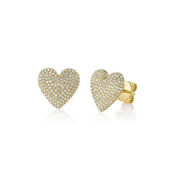 0.62tw Shy Creation Kate Heart Diamond Stud Earrings La Mine d'Or Moncton, NB