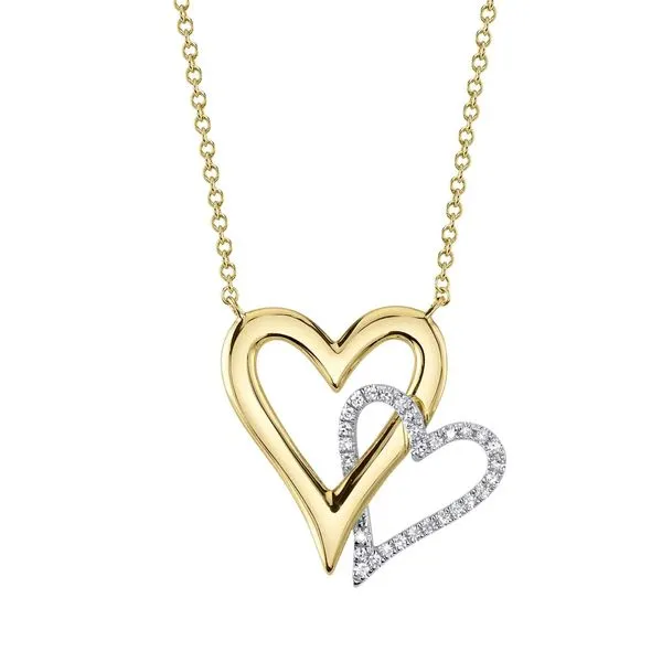 0.08tw Shy Creation Kate Diamond Heart Necklace La Mine d'Or Moncton, NB