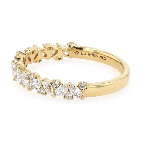 0.60tw Together Diamond Cluster Wedding Band Image 2 La Mine d'Or Moncton, NB