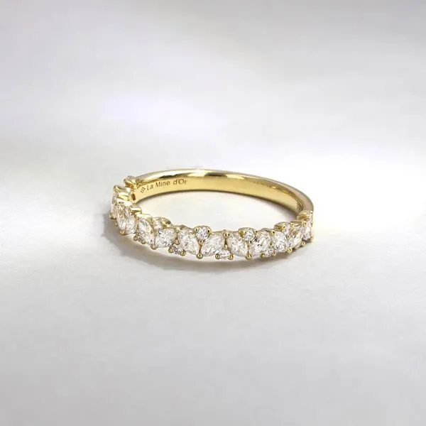 0.60tw Together Diamond Cluster Wedding Band Image 3 La Mine d'Or Moncton, NB