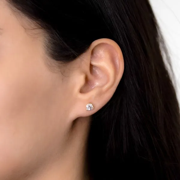 1.00tw Signature Collection Diamond Stud Earrings Image 4 La Mine d'Or Moncton, NB