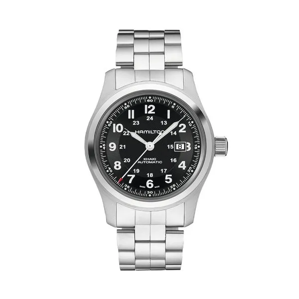 Hamilton Khaki Field Automatic Watch Black Dial 42mm La Mine d'Or Moncton, NB