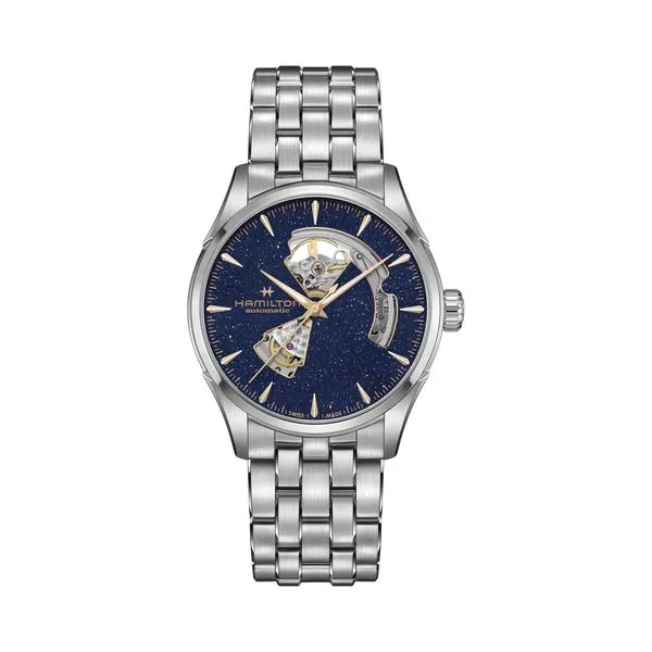 Hamilton Jazzmaster Open Heart Auto Midnight Blue Dial 42mm La Mine d'Or Moncton, NB