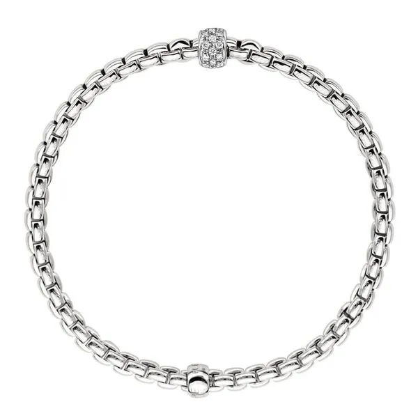 FOPE Eka Tiny Flex'it Diamond Bracelet, Size M Image 2 La Mine d'Or Moncton, NB