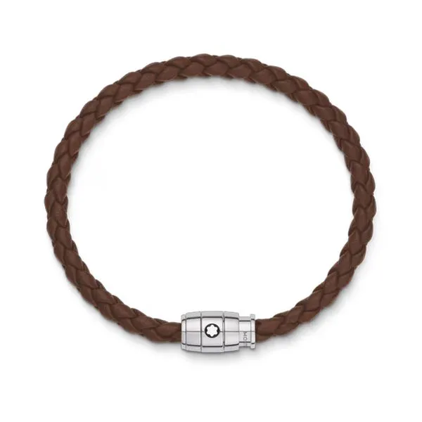 Montblanc Meisterstuck Fauve Brown Leather Bracelet, Medium Image 2 La Mine d'Or Moncton, NB