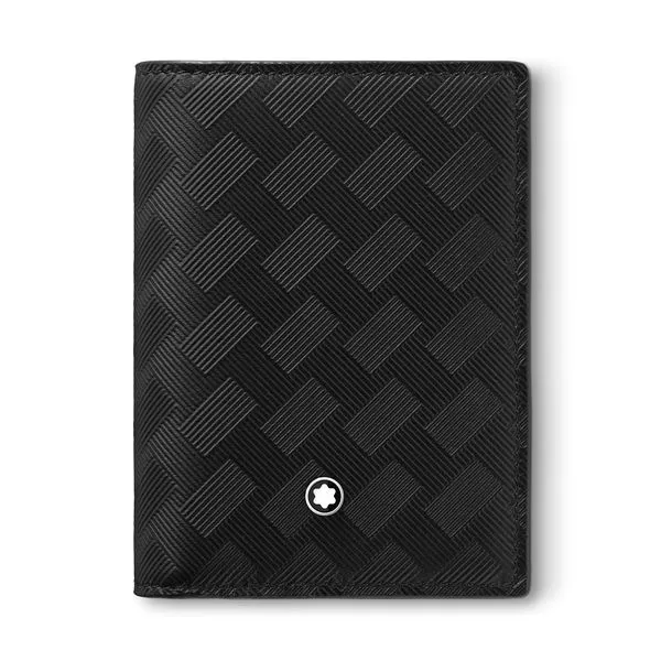 Montblanc Extreme 3.0 Black Leather Card Holder 4cc La Mine d'Or Moncton, NB