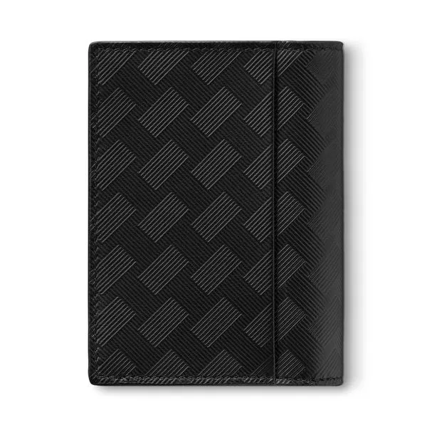 Montblanc Extreme 3.0 Black Leather Card Holder 4cc Image 2 La Mine d'Or Moncton, NB
