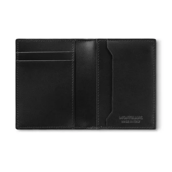 Montblanc Extreme 3.0 Black Leather Card Holder 4cc Image 3 La Mine d'Or Moncton, NB