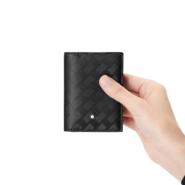 Montblanc Extreme 3.0 Black Leather Card Holder 4cc Image 4 La Mine d'Or Moncton, NB