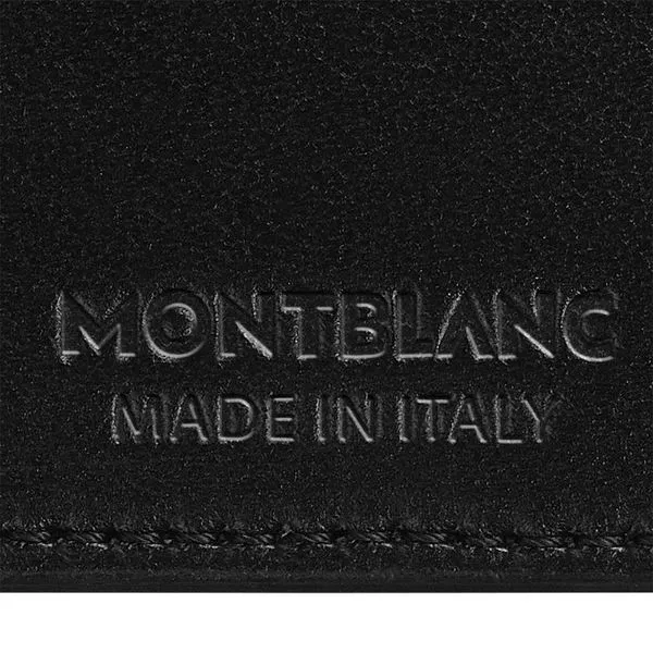 Montblanc Extreme 3.0 Black Leather Card Holder 6cc Image 3 La Mine d'Or Moncton, NB