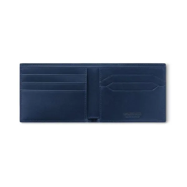 Montblanc Extreme 3.0 Ink Blue Leather Wallet 6cc Image 4 La Mine d'Or Moncton, NB