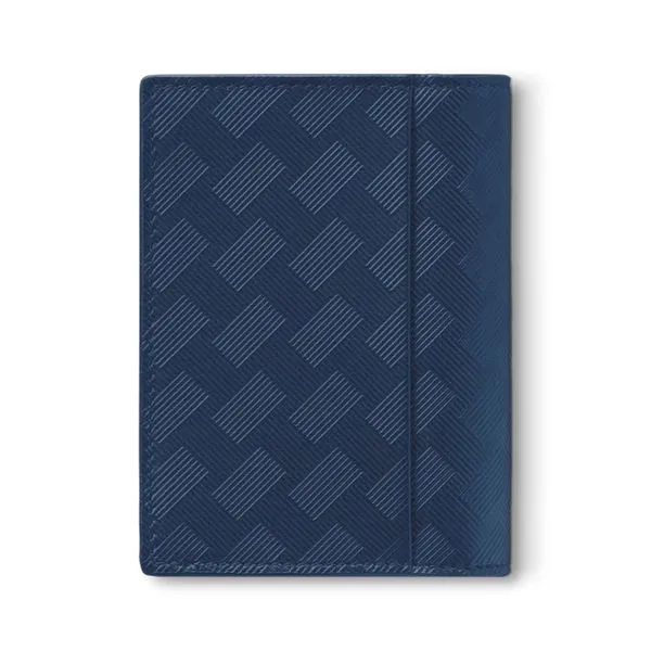 Montblanc Extreme 3.0 Ink Blue Leather Card Holder 4cc Image 2 La Mine d'Or Moncton, NB