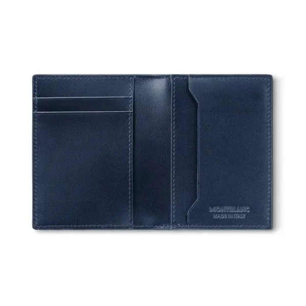 Montblanc Extreme 3.0 Ink Blue Leather Card Holder 4cc Image 3 La Mine d'Or Moncton, NB