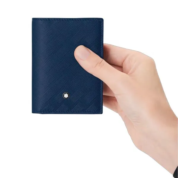 Montblanc Extreme 3.0 Ink Blue Leather Card Holder 4cc Image 5 La Mine d'Or Moncton, NB
