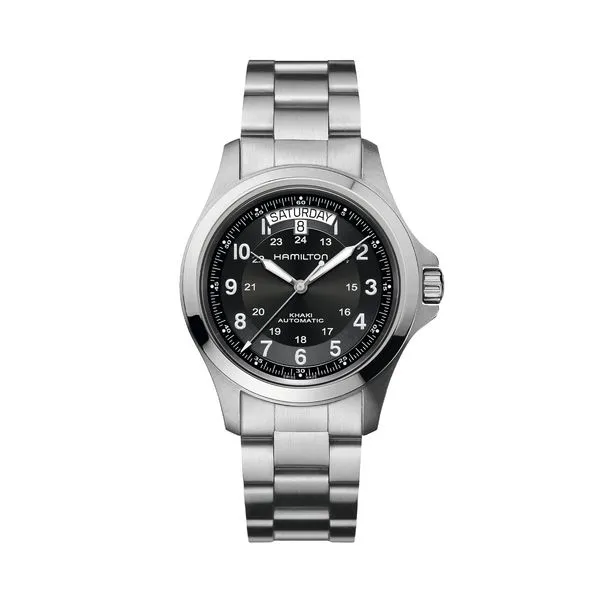 Hamilton Khaki Field King Auto Watch Black Dial 40mm La Mine d'Or Moncton, NB