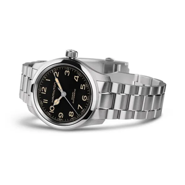 Hamilton Khaki Field Murph Automatic Watch Black Dial 38mm Image 3 La Mine d'Or Moncton, NB