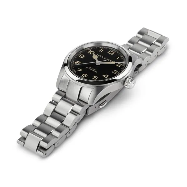 Hamilton Khaki Field Murph Automatic Watch Black Dial 38mm Image 2 La Mine d'Or Moncton, NB