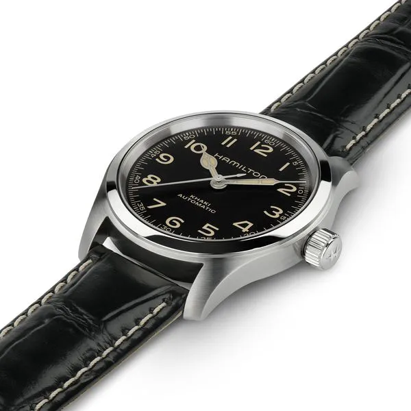 Hamilton Khaki Field Murph Automatic Watch Black Dial 38mm Image 3 La Mine d'Or Moncton, NB