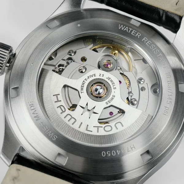 Hamilton Khaki Field Murph Automatic Watch Black Dial 38mm Image 4 La Mine d'Or Moncton, NB
