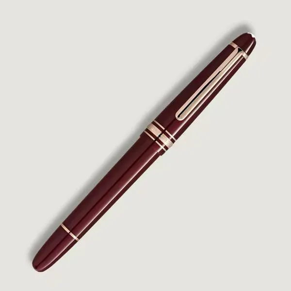 Montblanc Meisterst&uuml;ck Classique Burgundy Red Rollerball Image 3 La Mine d'Or Moncton, NB