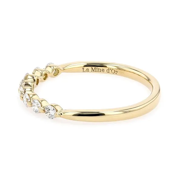 0.25tw Always Single Shared Claw Diamond Band Image 2 La Mine d'Or Moncton, NB