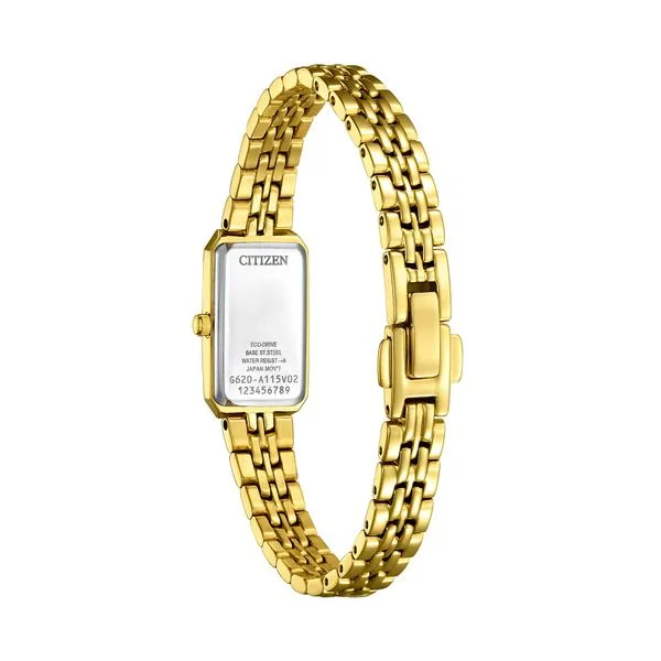 Citizen Eco-Drive Classic Ladies Watch Champagne Dial Image 3 La Mine d'Or Moncton, NB