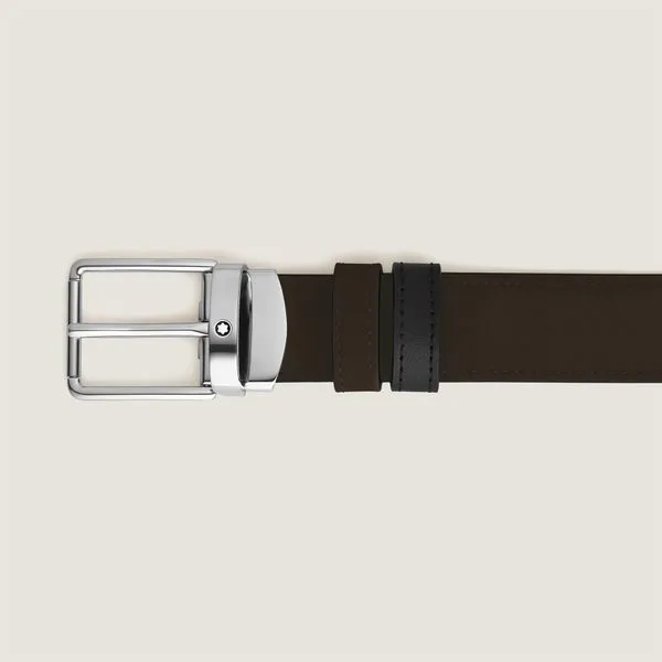 Montblanc Everyday 30mm Reversable Leather Belt Image 2 La Mine d'Or Moncton, NB