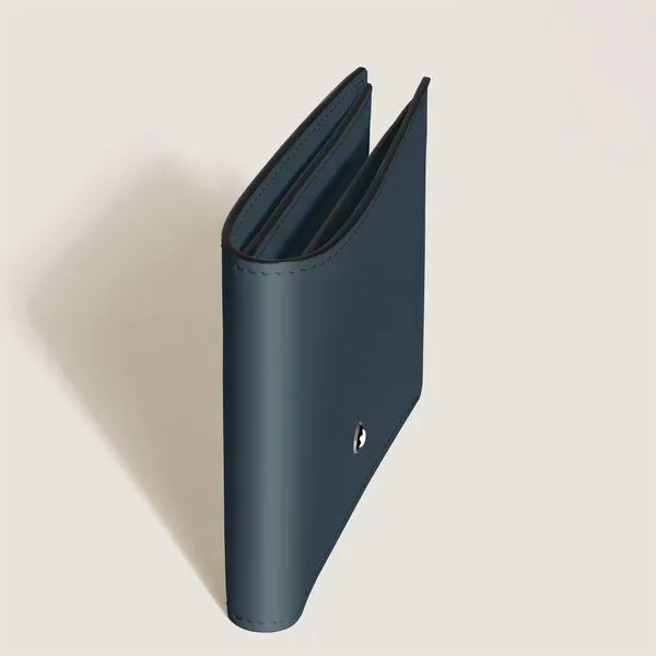 Montblanc Meisterstuck Velvet Blue Wallet 6cc Image 4 La Mine d'Or Moncton, NB