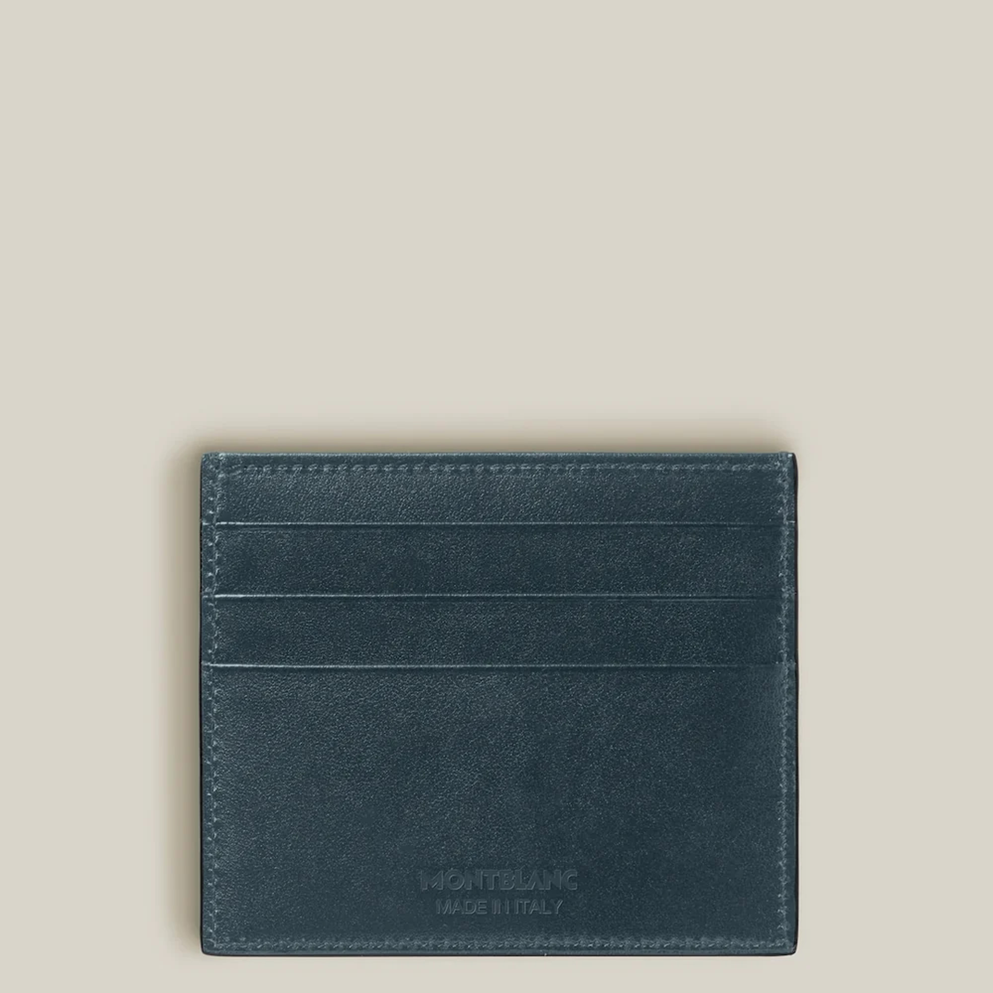 Montblanc Meisterstuck Velvet Blue Card Holder 6cc Image 2 La Mine d'Or Moncton, NB