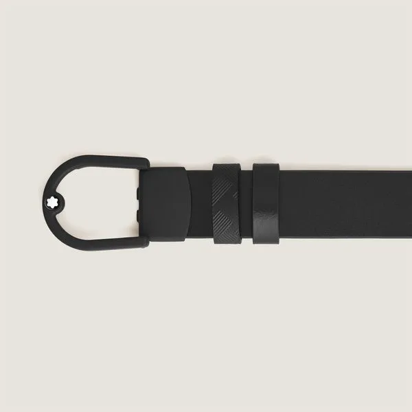 Montblanc Horseshoe 30mm Reversible Extreme Leather Belt Image 2 La Mine d'Or Moncton, NB