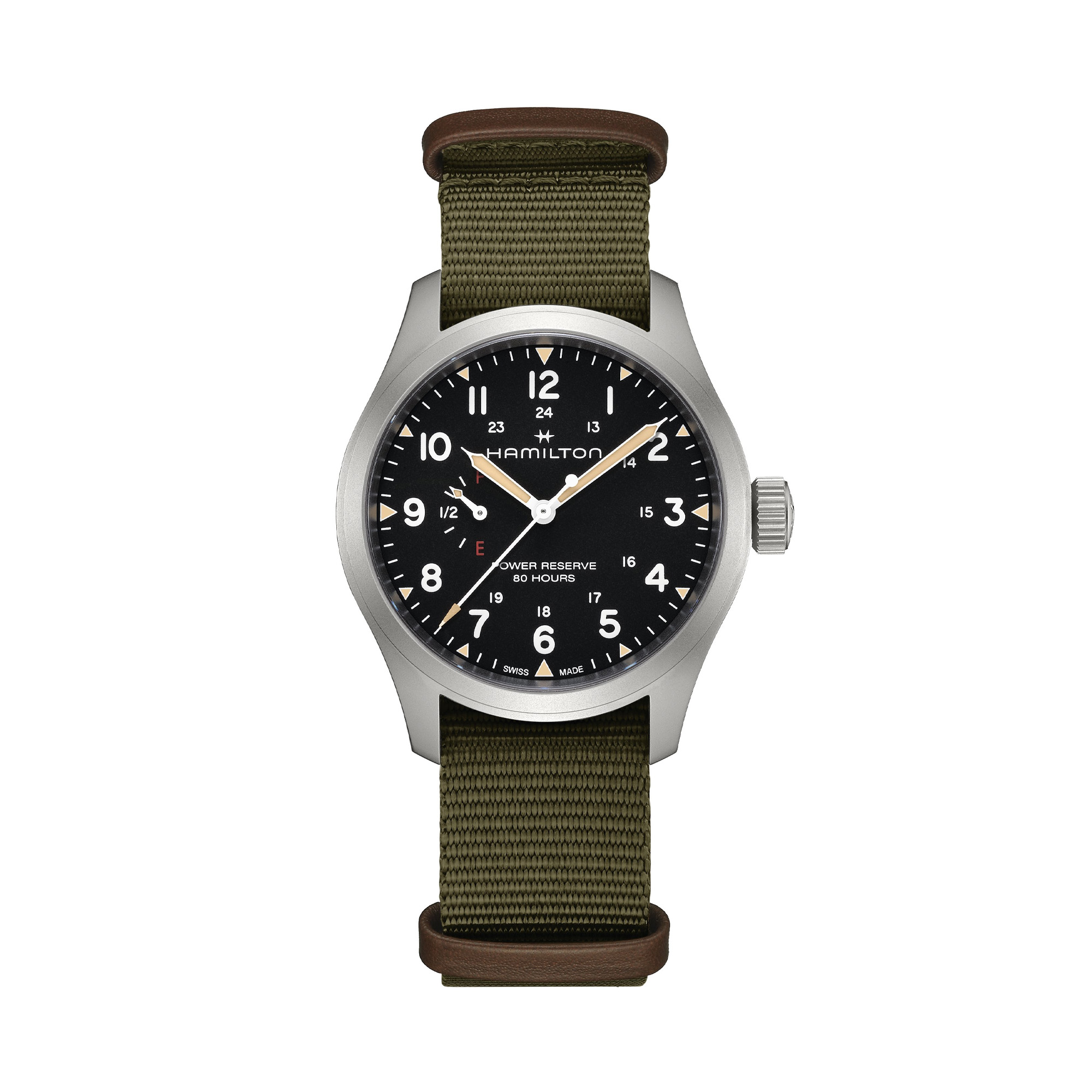 Hamilton Khaki Field Mechanical Power Reserve Black Dial 40mm La Mine d'Or Moncton, NB