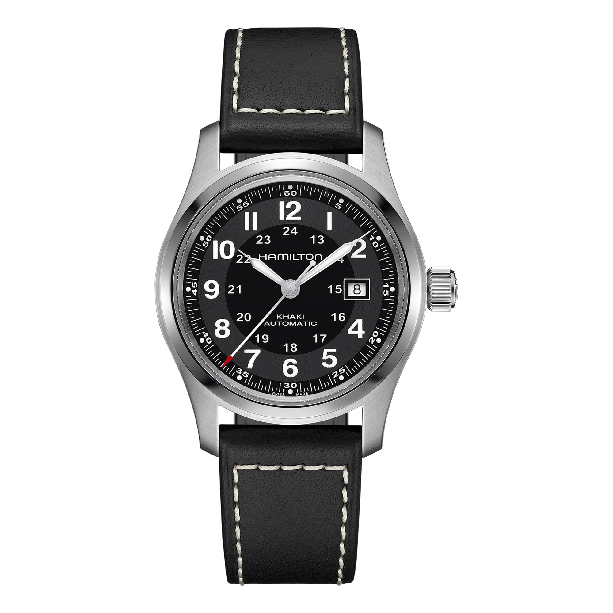 Hamilton Khaki Field Automatic Watch Black Dial 42mm La Mine d'Or Moncton, NB