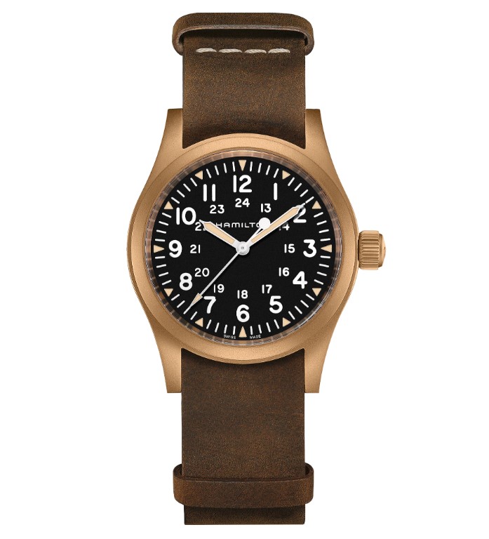 Hamilton Field Mechanical Bronze Watch 38mm La Mine d'Or Moncton, NB