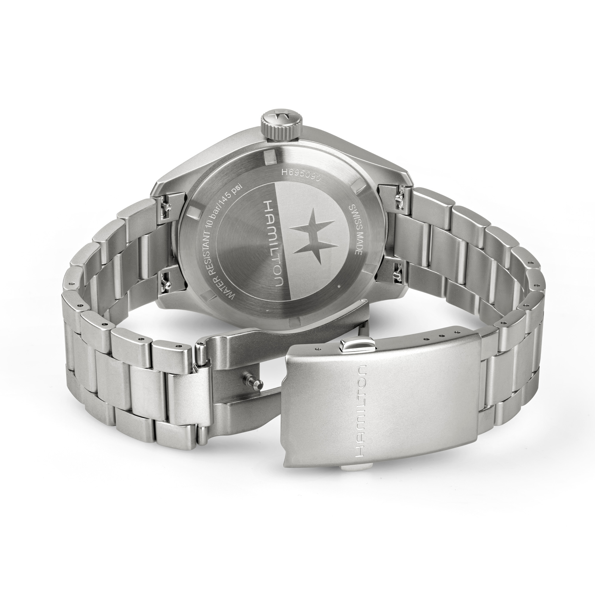 Hamilton Khaki Field Mechanical Power Reserve White Dial 40mm Image 4 La Mine d'Or Moncton, NB