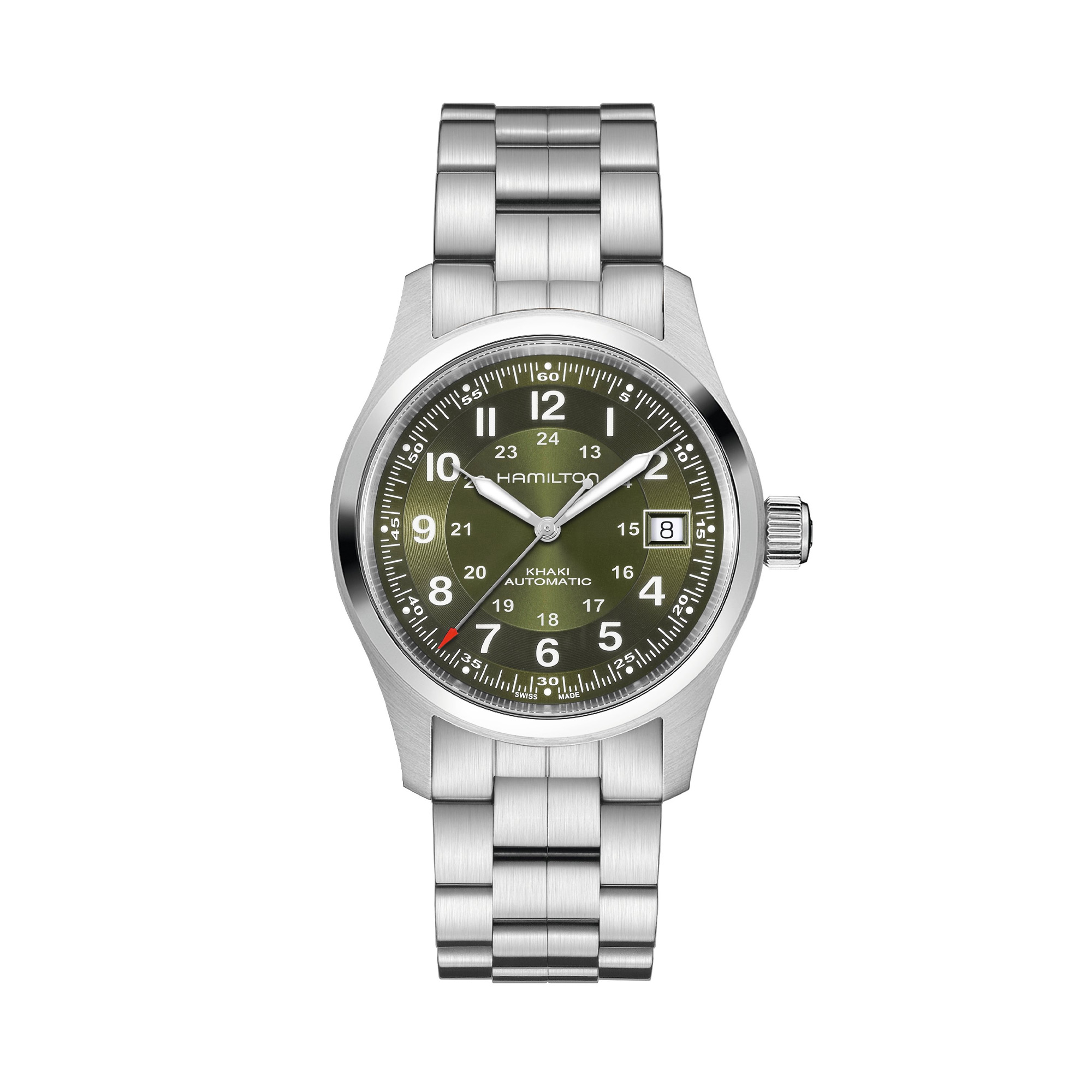 Hamilton Khaki Field Automatic Watch Green Dial 38mm La Mine d'Or Moncton, NB