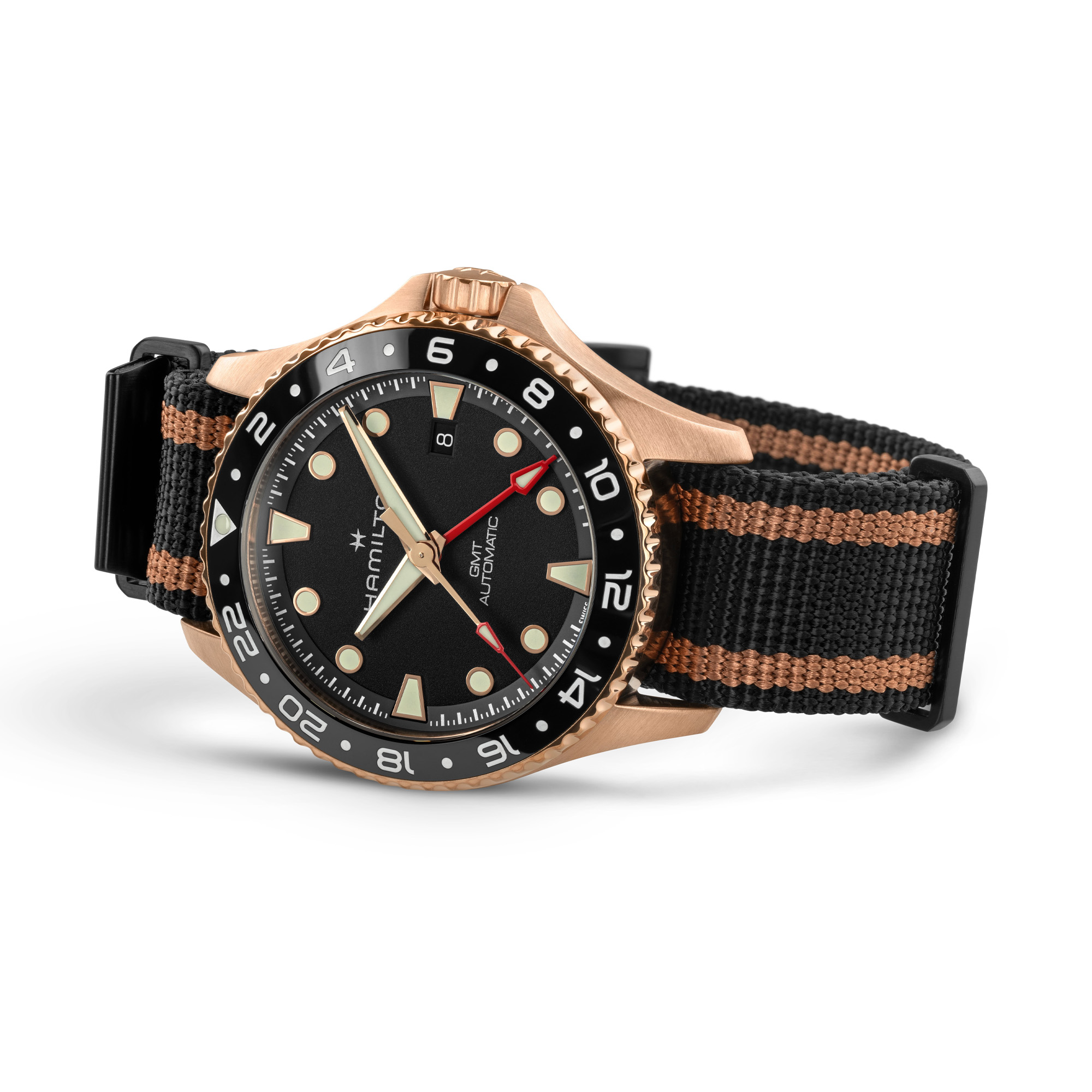 Hamilton Khaki Navy Scuba Automatic GMT Black Dial 43mm Image 2 La Mine d'Or Moncton, NB